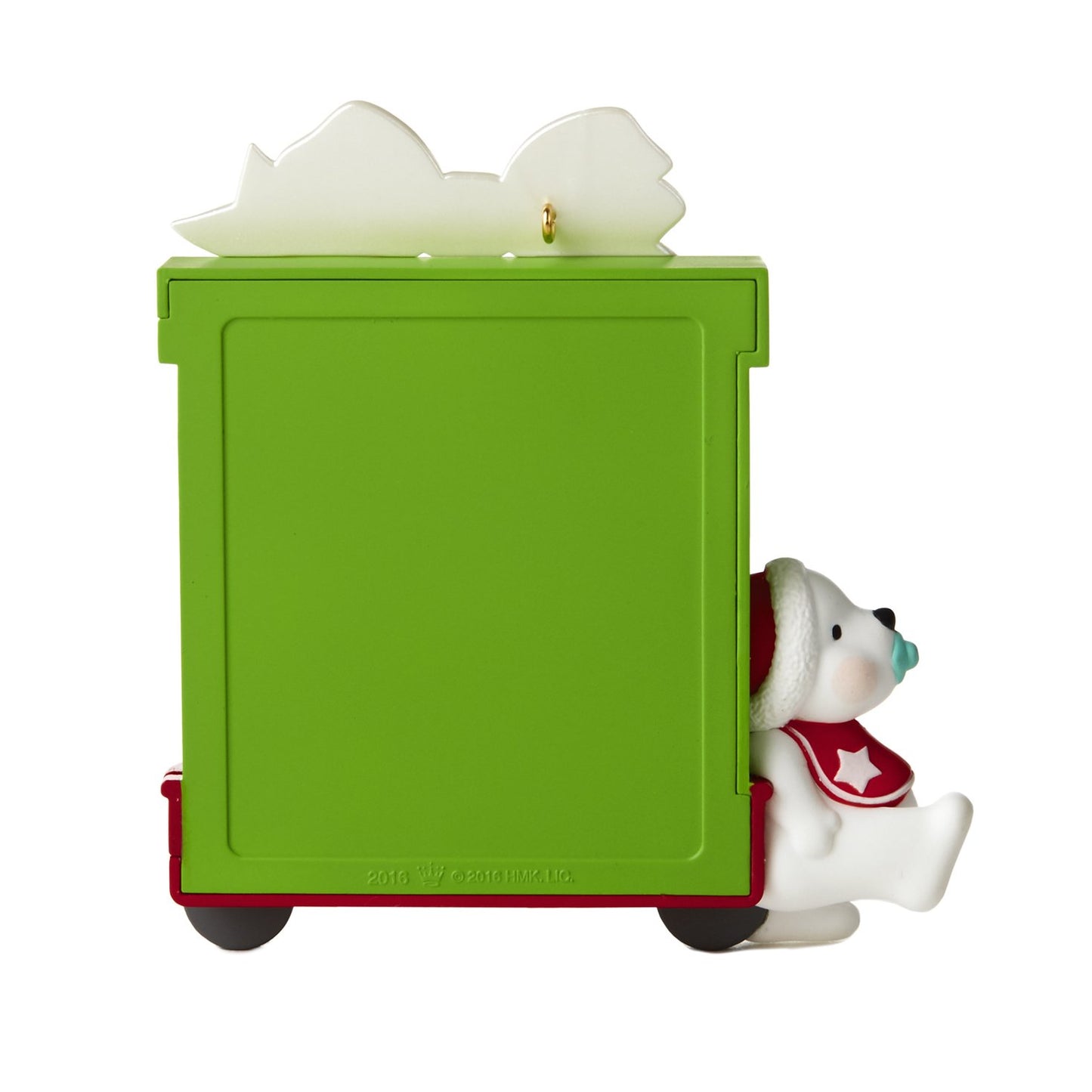 Hallmark Keepsake Baby'S First 2016 'Beary Cute Dated Picture Frame Holiday Ornament