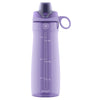 Pogo Plastic Water Bottle With Chug Lid And Carry Handle, Reusable, Bpa Free, Dishwasher Safe, Perfect For Travel And Gym, Lilac