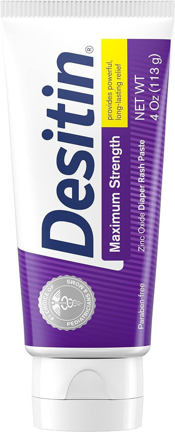 Desitin Diaper Rash Paste, 4 Oz (3 Pack)