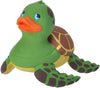 Wild Republic Rubber Ducks, Bath Toys, Kids Gifts, Pool Toys, Water Toys, Sea Turtle, 4