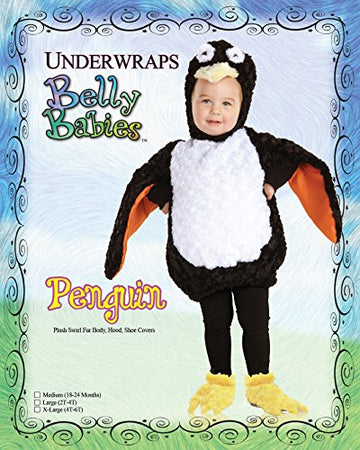 Morris Costumes Ur25974Txl Penguin Toddler Costume Size 4-6