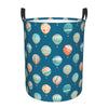 Gbuzozie Cute Hot Air Balloons Round Laundry Hamper Storage Basket Toys Clothes Organizer Bin For Home Bathroom Bedroom Dorm Nur