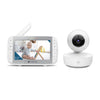 Motorola Baby Monitor Vm36Xl - Indoor Video With Camera, 480X272P, 1000Ft Range, 2.4 Ghz Wireless 5' Screen, 2-Way Audio, Remot