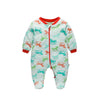 Ddy Baby Cute Bodysuit Infant One Piece Trojan Horse Pattern Romper Outerwear Toddler Jacket 12-18 Months