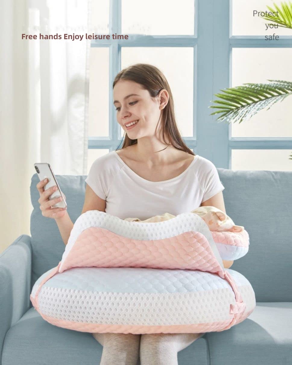Wyxunplanet Nursing Pillow, Breastfeeding Pillow For Breastfeeding And Bottle Feeding To Reduce Strain On Arms And Back, Better