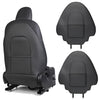 Evmods Upgrade 2024 For Tesla Model Y/3/S/X Accessories Back Seat Cover Seatback Protector For Kids Kick Protector Mats Waterpro