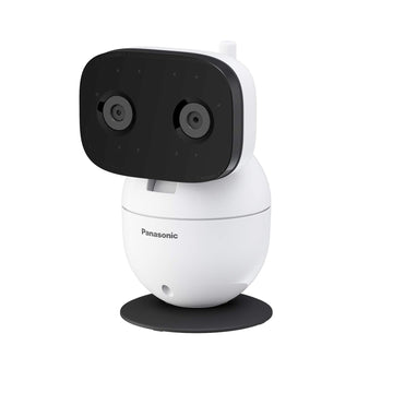 Panasonic Video Baby Monitor With Remote Pan/Tilt/Zoom, Extra Long Range, Secure Connection And Portable, 2 Way Talk & Lullaby O