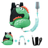 ibestby Toddler Backpack with Anti-Lost Harness Small Dinosaur Backpack Safety Leash for Boys and Girls Age 12-36 Months Old