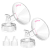 Breast Pump Parts for Spectra S1/S2/13 Plus, Not Original Accessories, Spectra Flange Inserts Replacement Include 30mmFlange&Duc