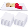 Lounsweer 10 Pcs Day Care Nap Mat Sheet Preschool/Daycare Rest Mat Cover Polyester Baby Sheet 24' X 52' Pillowcase Style Sheet