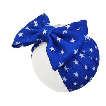 Lddcx Bows For Baby Girls Headband, Newborn Bows Headbands Baby Hair Bows Hairbands Hair Accessories.(Fd104) (Rose Red Teal Blue