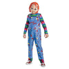 Disguise Chucky Costume For Kids, Official Childs Play Chucky Costume And Mask, Classic Child Size Extra Large (14-16)