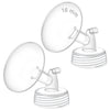 Maymom 16mm Wide Neck Pump Part for Spectra S1/S2 Pumps; Compatible with Motif Luna Pump; Incl Wide Mouth Flange; Not Original S