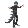 Cafele Deluxe Dinosaur Costume The King Monsters Jumpsuit Bodysuit Dress-Up Halloween Costume For Kids Ages 3 And Up (M)