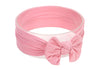 Koolgil Baby Girl'S Toddler Bow Knot Headbands Soft Nylon Headband For Daily Life Birthday Party Photography (Pink)
