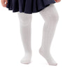 Marchare Baby Girls Tights Thick Solid Cable Knit Leggings Winter Warm Stockings For Toddler Girls 1-2T Ivory White 1 Pack