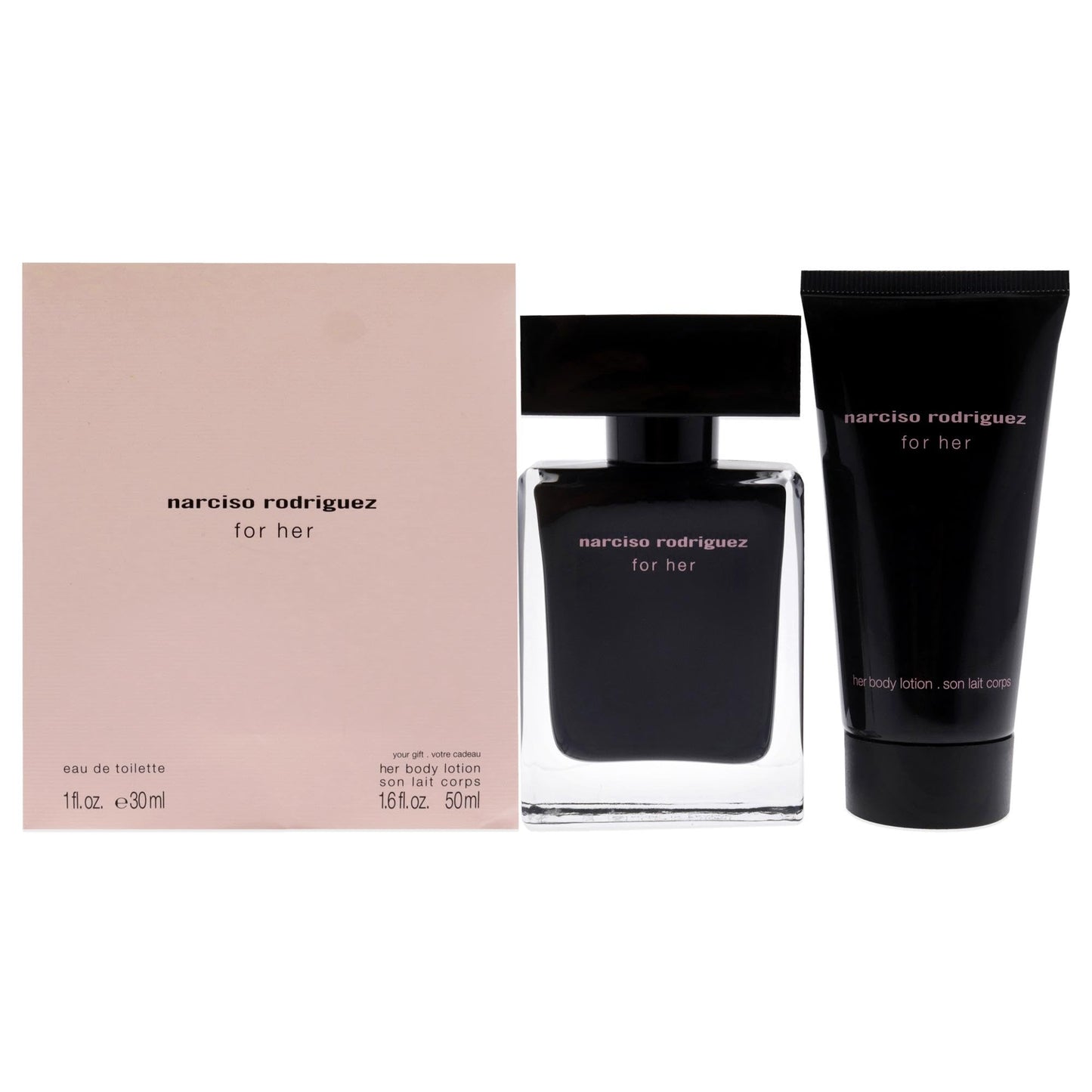 Narciso Rodriguez By Narciso Rodriguez For Women - 2 Pc Gift Set 1Oz Edt Spray, 1.6Oz Body Lotion