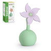 Haakaa Manual Breast Pump Flower Stopper (Lavender) - Made Of Premium Silicone, Bpa Free, Compatible With All Haakaa Breast Pump