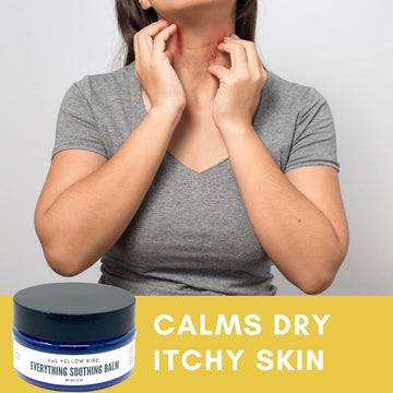 The Yellow Bird Everything Soothing Multi-Purpose Skin Balm (Arnica Chamomile Copaiba Rose, 2 Oz (Pack Of 1))