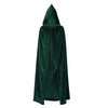 Durio Hooded Cloak Kids Hooded Cape Sarah Sanderson Kids For Halloween D Green X-Small