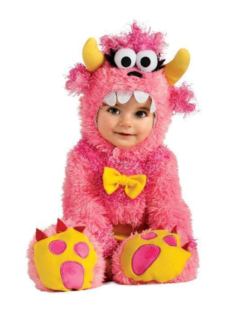 Rubie'S Noah'S Ark Pinky Winky Monster Romper Costume, Pink, 6-12 Months
