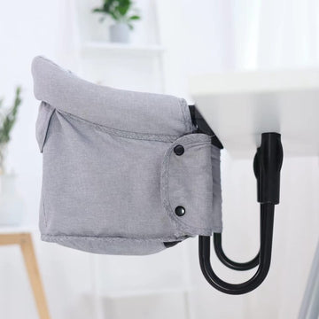 Pandaear Hook On Booster Quick Seat For Baby| Clip On Table High Chair For Home &Travel| Portable Fold-Flat High Load Design -Gr