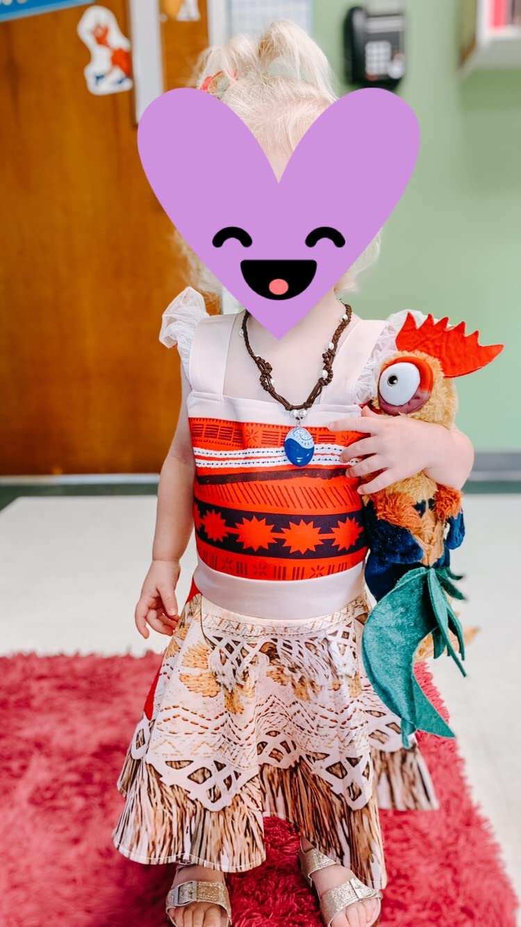 Rauoawby Toddler Little Girls Women Adventure Outfit Fancy Princess Dress Skirt Set With Ruffle Sleeve For Mo Ana Christmas Outf