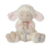 Ganz Serenity Lamb With Crib Cross Christening Or Baptism Gift, Pink