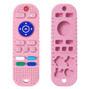 Tekme Remote Silicone Teether For Baby, For 3+ Months Baby, Helps Biting Skills Development, Colour & Shape Recognition, Teethin