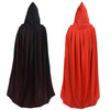 Gardeningwill Double Face 55' Red Black Hooded Halloween Easter Christmas Cloak Goth Vampire Priate Cape