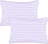 Utopia Bedding Toddler Pillow (Lavender, 2 Pack), 13X18 Pillows For Sleeping, Soft And Breathable Cotton Blend Shell, Small Kids