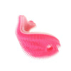 Innobaby Bathin' Smart Silicone Fish Bath Scrub, Light Pink/Fuchsia