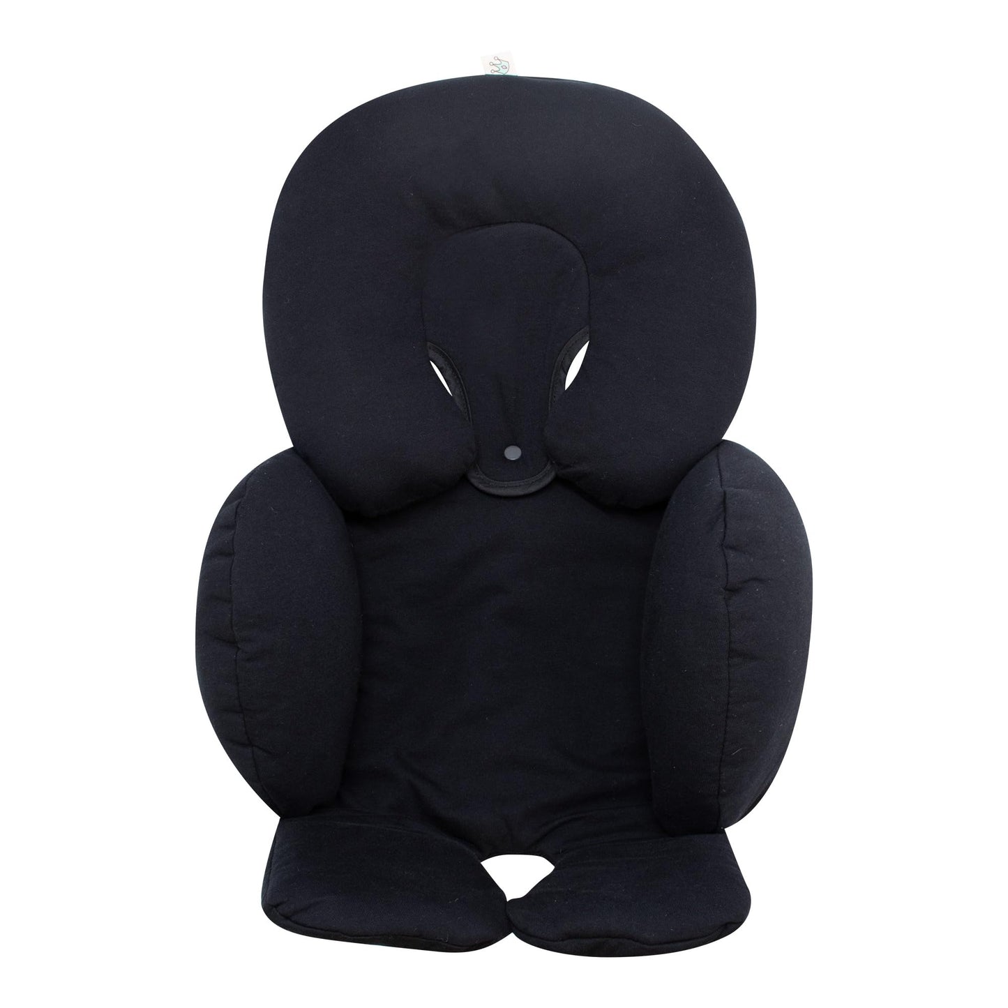 Jyoko Kids Reducer Cushion Infant Head & Baby Body Support Antiallergic 100% Cotton (Head, Body And Back Support, Black Series)