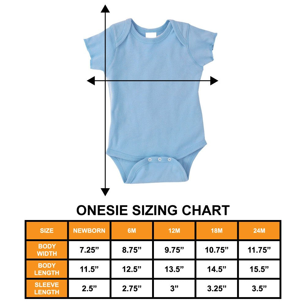 Started From The Belly Now I'M Here Bodysuit (Black, Newborn)