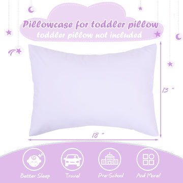 Uomny Toddler Pillowcases For Girls 13X18 12X16 14X19 Unicorns Baby Pillow Case 2 Pack Small Pillow Covers For Travel Pillow Blu