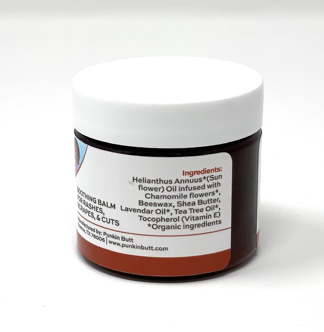 Punkin Butt Baby Bottom Balm | Natural Relief For Rashes, Cuts Or Skin Irritation | 2 Oz