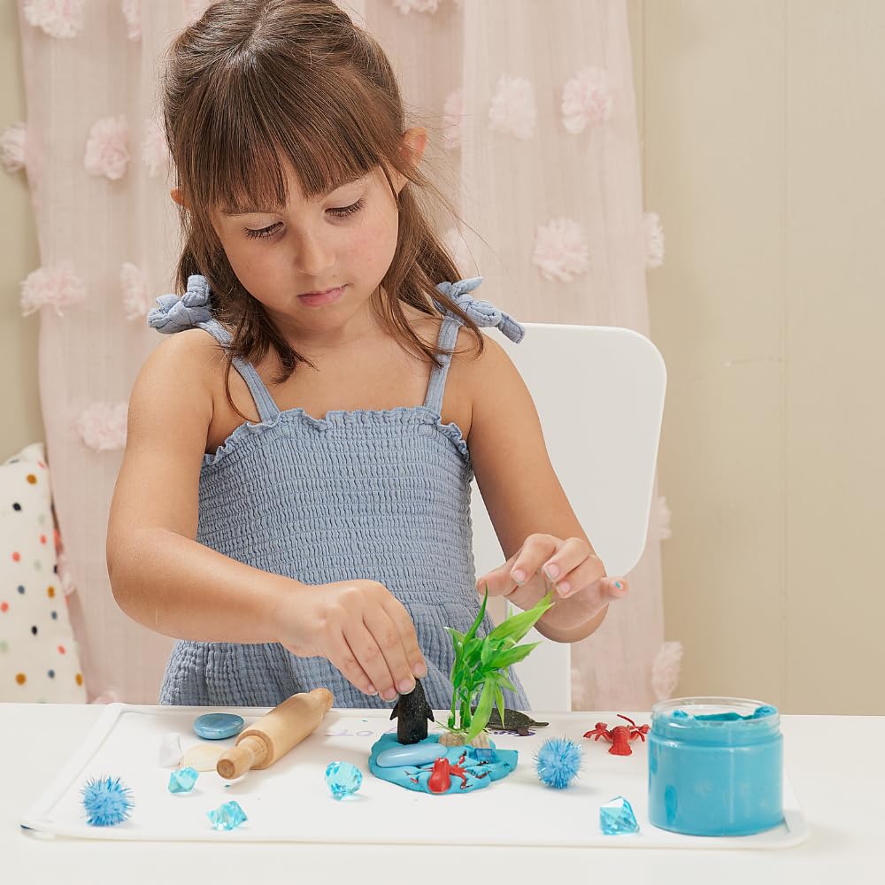 Sensationally Ot 16X13 Inches Premium Silicone Placemat For Toddlers - Non-Slip, Easy Clean Design, Kids Placemats For Dinning T