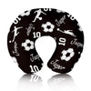 Rucekia Baby Nursing Pillow Cover - Personalized Name Soccer Theme Breastfeeding U-Shaped for Bottle Feeding, Ultra Soft Comfort