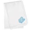 Future Tailgater North Carolina Unc Tar Heels Baby Receiving Blanket - White