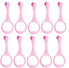 10Pcs Walk Assistant Plastic Baby Crib Pull Rings For Baby Baby Pull Up Rings Cot Hanging Rings For Infant Baby Toddler Practice