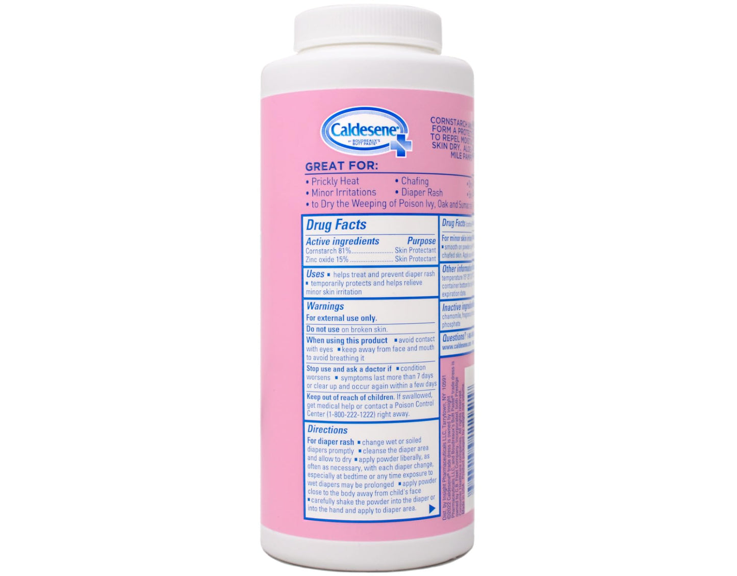 Caldesene Medicated Protecting Powder | 5 Ounce | With Zinc Oxide & Cornstarch | Helps Protect Irritated, Chafed Skin | Ideal Fo