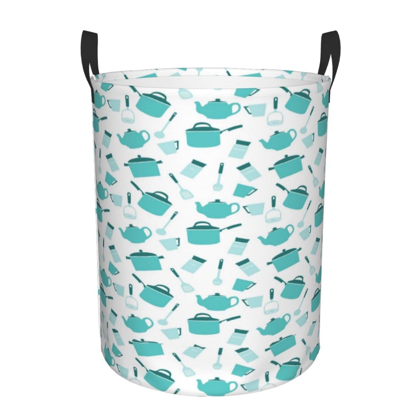 Pevtufa Utensiles Foldable Laundry Basket Organizer,Fabric Clothes Toy Storage Basket Nursery Hamper Storage Bin For Household B