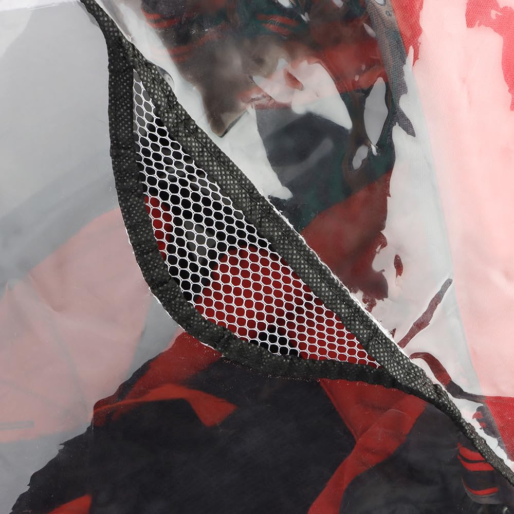 Fasoty Clear Stroller Rain Cover, Universal Waterproof Baby Stroller Travel Weather Shield From Wind Snow Dust, With Breathable