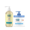 Happy Cappy Baby Shampoo, Body Wash, & Moisturizing Cream Bundle - Eczema Body Wash and Lotion for Kids & Toddlers, Helps with D