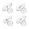Gotocut Flange Inserts 18Mm 20Mm 4Pcs Compatible With Spectra Medela Tsrete Momcozy Bellababy 24Mm Flange/Shields Wearable Breas
