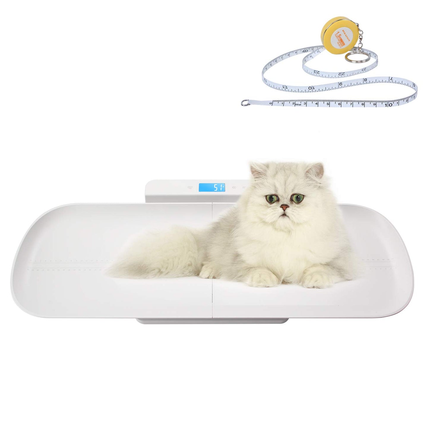 MEKBOK Baby Scale,Multifunctional Baby Weight Scale, Baby Scale, Pet Scale for Puppy,Multi-Function pet and Baby Scale with 4 Me