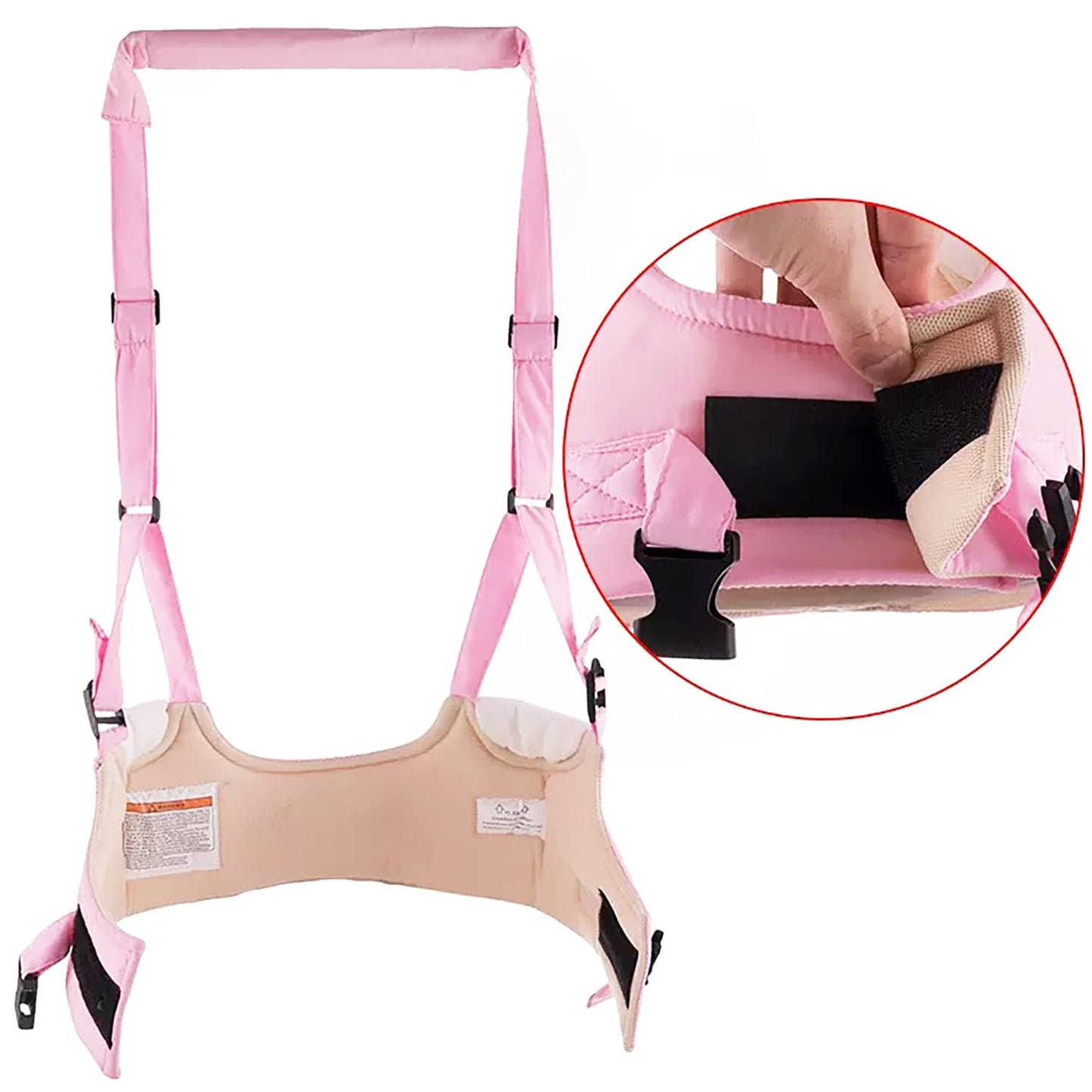 Yestic Adjustable Baby Walking Harness Toddler Harness Assistant Belt For Learning Walk Easy-To-Wear Walking Learning Helper For
