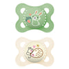 Mam Day & Night Pacifiers, Glow In The Dark Pacifier For Breastfed Babies, 0-6 Months, Unisex