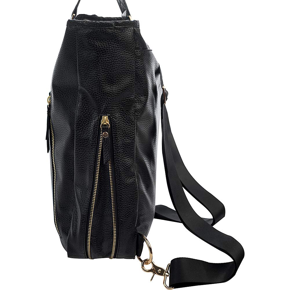 Vilah Bloom Cafe Crossover - Baby Diaper Bag, Whipped Coconut, One Size