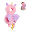 Umtiti Baby Head Protector Pad Safety Pad For Walking & Crawling, Toddlers Head Safety Adjustable Back-Pack,Pink Unicorn (Us)